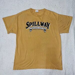 Gildan | Spillway Short Sleeve Shirt | Yellow | Mens | L